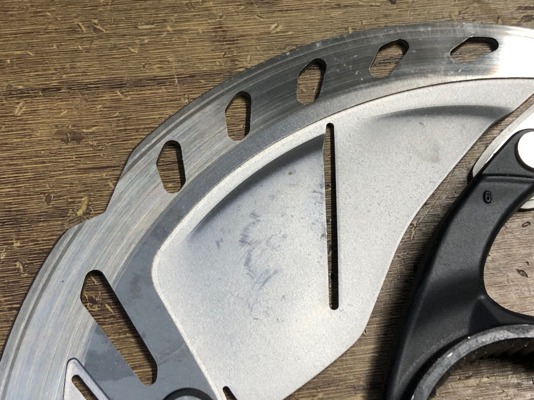 KI661 シマノ SHIMANO SM-RT800 ディスクブレーキローター 前後セット Φ160 厚さ1.63/1.68mm