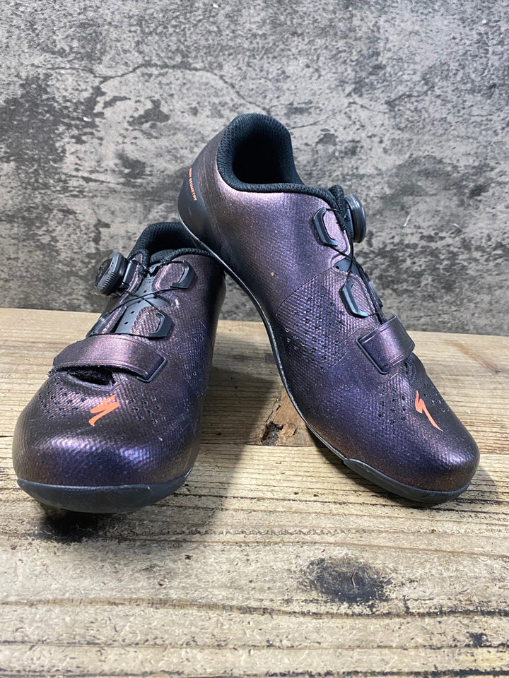 KB055 スペシャライズド SPECIALIZED Torch 2.0 ビンディングシューズ パープル BOA 3穴 EU39
