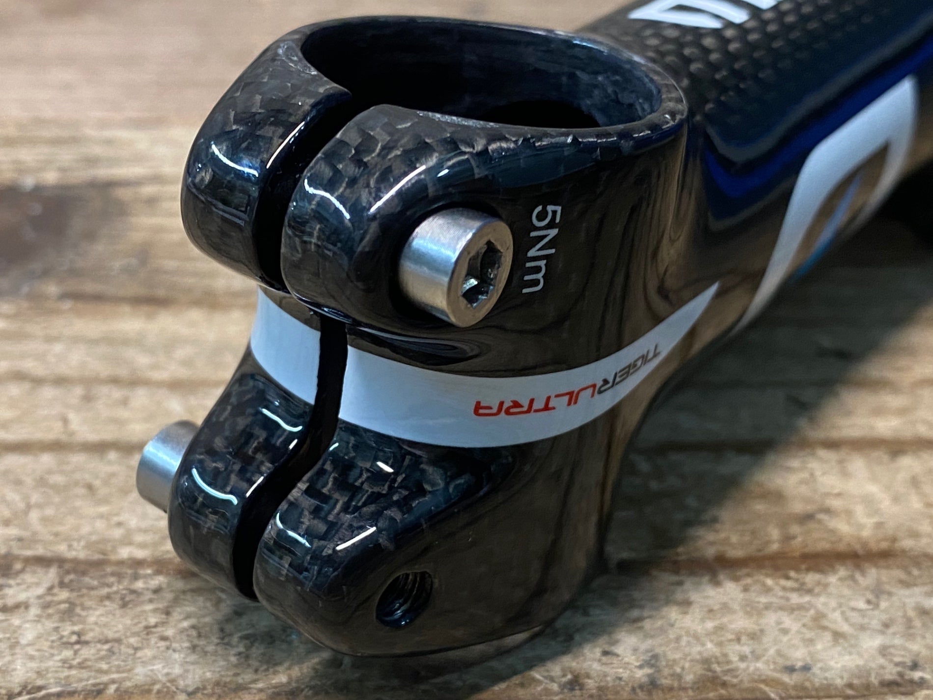 JP086 モスト MOST TIGER ULTRA ステム アルミ カーボンラップ 100mm