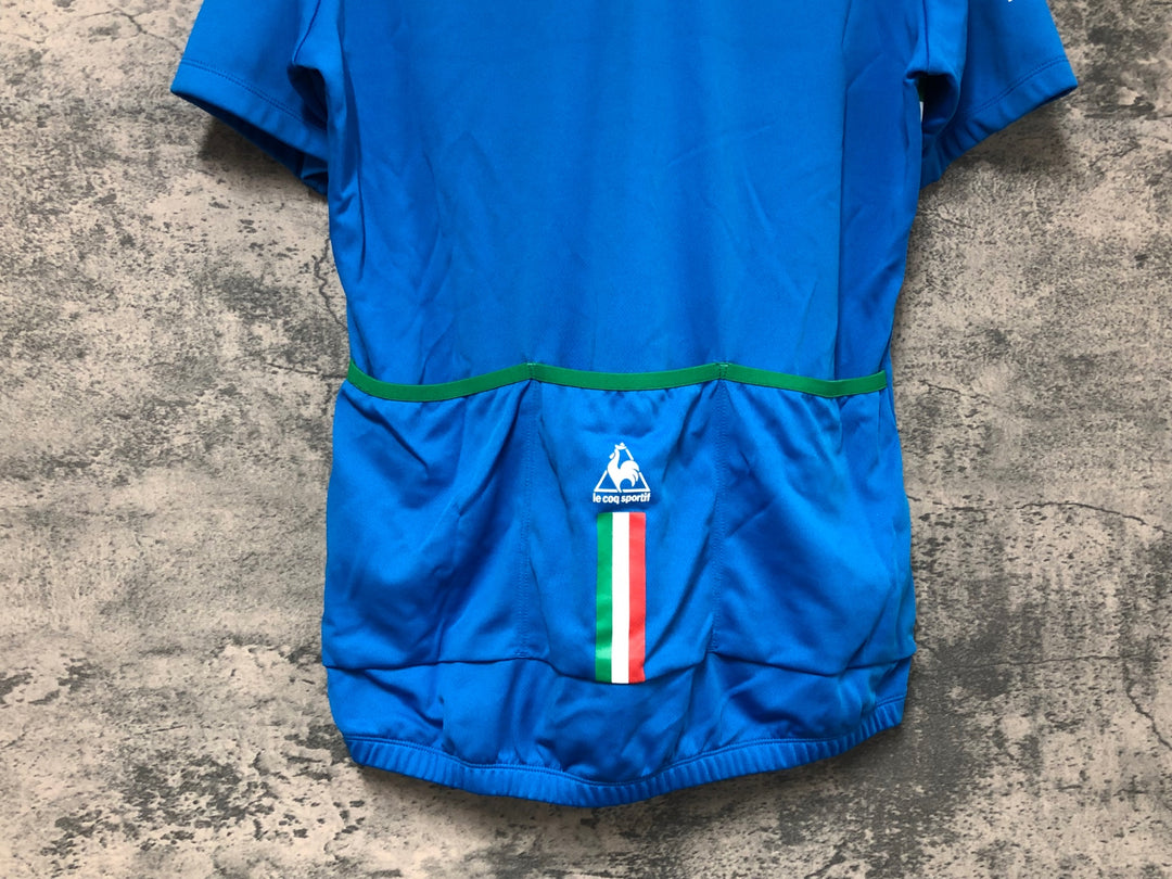 JW432 ルコックスポルティフ le coq sportif 半袖サイクルジャージ 水色 L