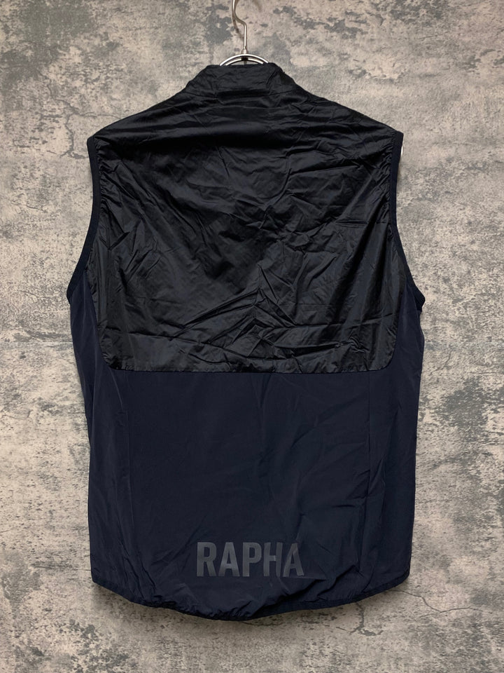 JU905 ラファ Rapha PRO TEAM INSULATED GILET サイクルベスト ジレ 黒 M