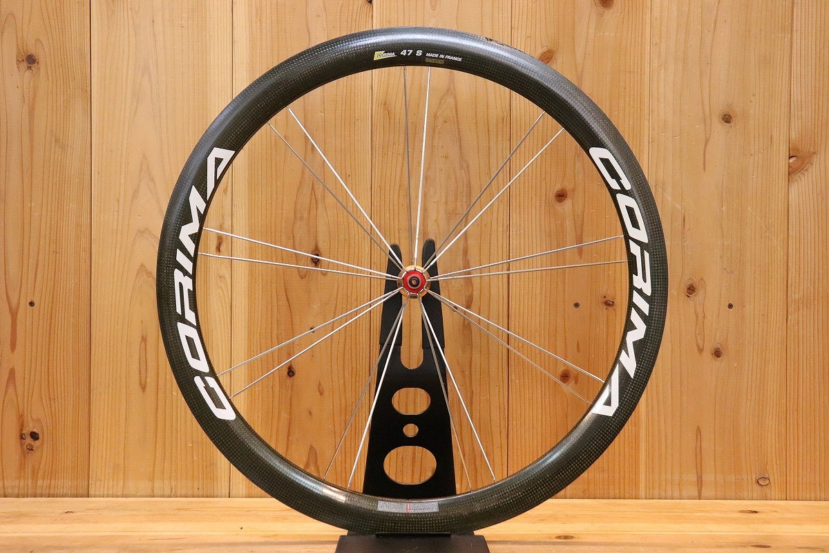 コリマ CORIMA 47 S カーボン チューブラー フロントホイール トラック