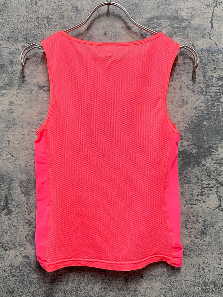 KM445 ラファ Rapha SOUPLESS BASE LAYER SLEEVELESS ノースリーブ ベースレイヤー ピンク XS レディース