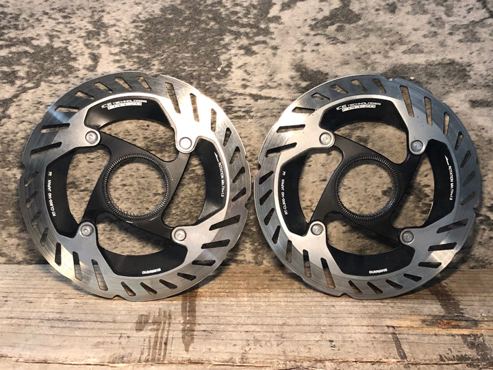 JO087 シマノ SHIMANO デュラエース DURA-ACE RT-CL900 ディスクブレーキローター 2枚セット Φ140 実測1.7