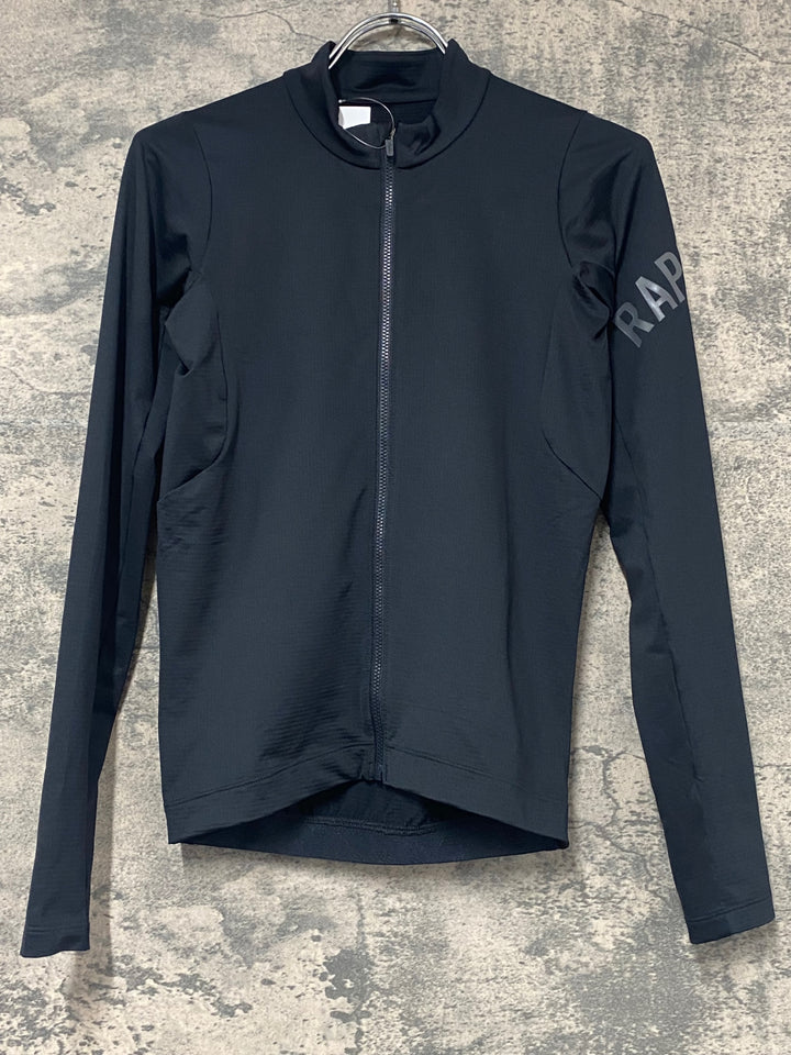 KK078 ラファ Rapha MEN'S PRO TEAM LONG SLEEVE MIDWEIGHT JERSEY 長袖 サイクルジャージ 黒 S