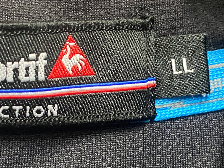 JO221 ルコックスポルティフ le coq sportif 半袖 ポロシャツ 黒 LL