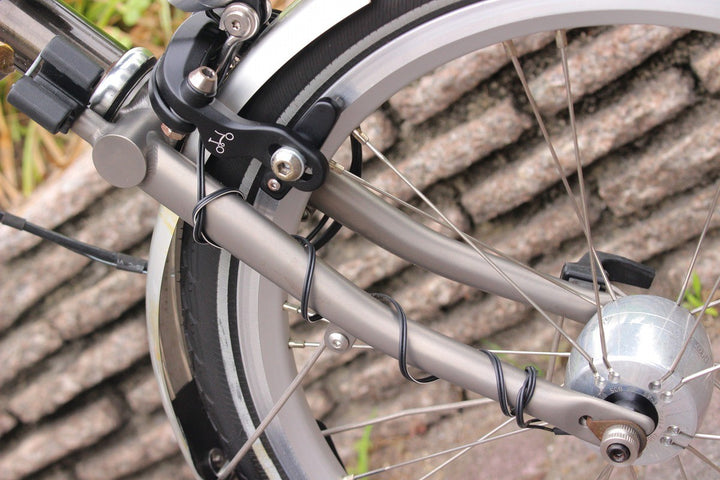 ブロンプトン BROMPTON M6RX スーパーライトモデル 2021 チタンフォーク バック 16インチ 折り畳み ミニベロ フォールディングバイク  【名古屋店】