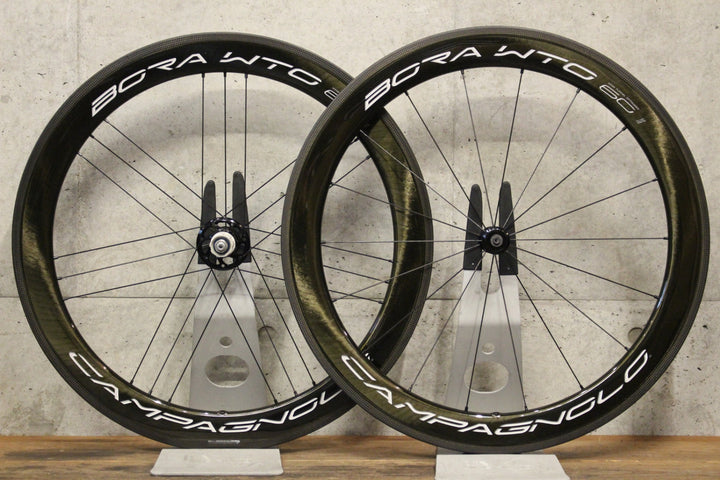 カンパニョーロ CAMPAGNOLO ボーラ BORA WTO 60 AC3 シマノ 11/12S カーボン チューブレス ホイールセット【福岡店】