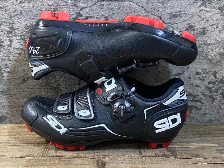 KG378 シディ SIDI TRACE MTB ビンディングシューズ 黒 SPD EU38W