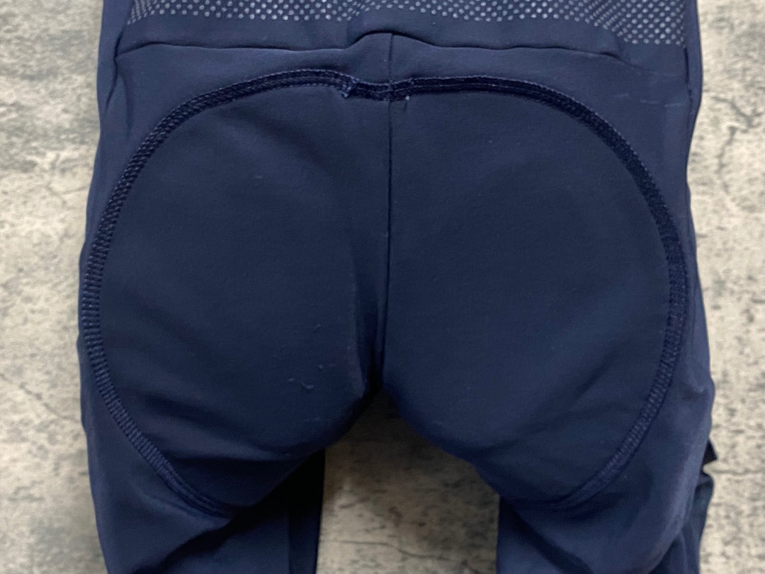 JZ172 ラファ Rapha CARGO WINTER TIGHTS WITH PAD カーゴ ビブタイツ 黒 S 裏起毛 ※レフ割れ, スレ