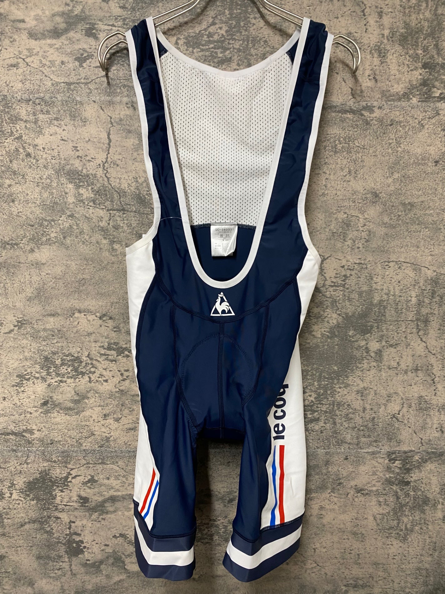 JV247 ルコックスポルティフ le coq sportif ビブショーツ ネイビー M