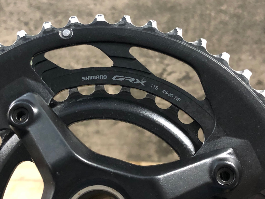 KP226 シマノ SHIMANO GRX FC-RX600 クランクセット 165mm 46/30T 11S