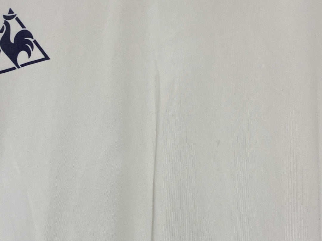 JS757 ルコックスポルティフ le coq sportif 半袖 サイクルジャージ L 白