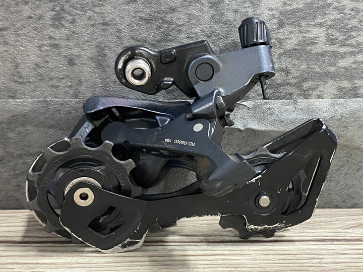 KB583 シマノ SHIMANO アルテグラ ULTEGRA FD-R8000/RD-R8000 前後ディレイラーセット 直付 SS ※ガリ傷あり