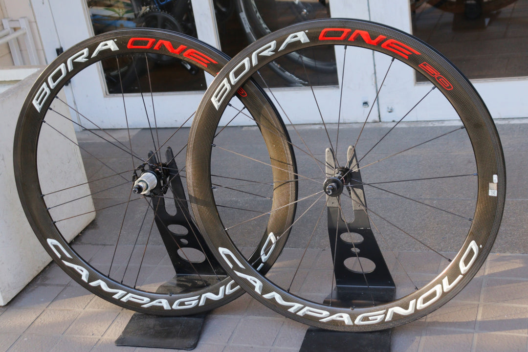 カンパニョーロ CAMPAGNOLO ボーラワン BORA ONE 50 カーボン クリンチャー ホイールセット シマノ 11S/12S 【横浜店】