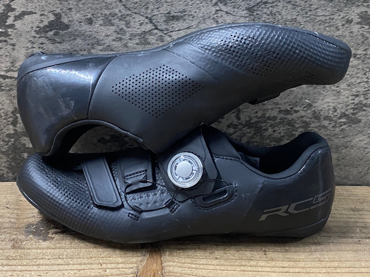 KO691 シマノ SHIMANO RC5 SH-RC502M ビンディングシューズ 黒 EU42