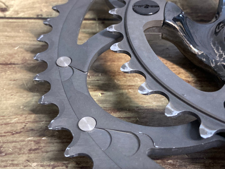 JV003 カンパニョーロ CAMPAGNOLO スーパーレコード SUPER RECORD 11 カーボン クランクセット 50/34T 172.5mm 5H ULTRA TORQUE