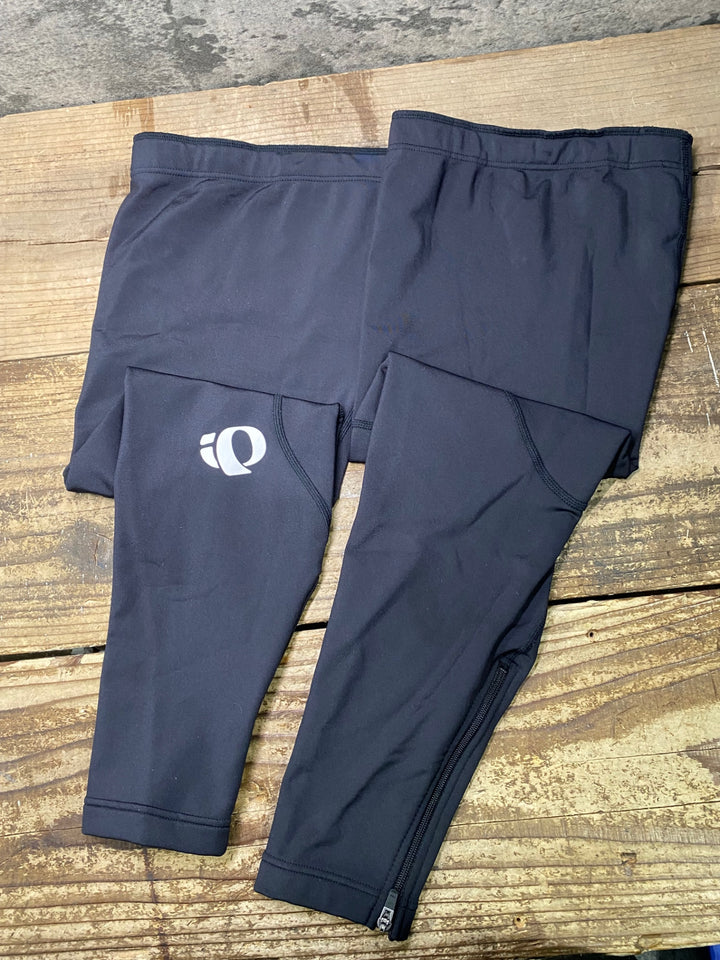 JO216 パールイズミ PEARL IZUMI iZUMi レッグウォーマー ジッパー 黒 L 裏起毛