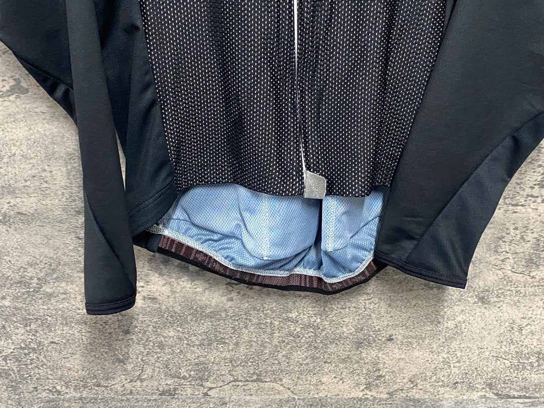 JW289 アソス ASSOS INTERMEDIATE EVO 長袖 サイクルジャージ 黒 XL