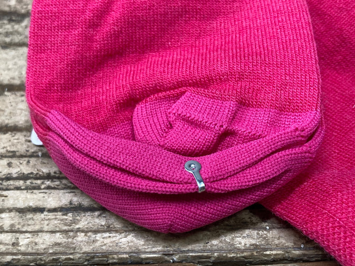 JE778 カステリ CASTELLI サイクルソックス 赤 S/M