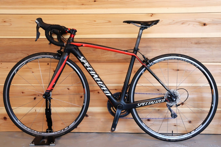 スペシャライズド SPECIALIZED ターマック エリート TARMAC ELITE 2015モデル 49サイズ シマノ 105 5800MIX 11S カーボン リムブレーキ ロードバイク 【千葉店】