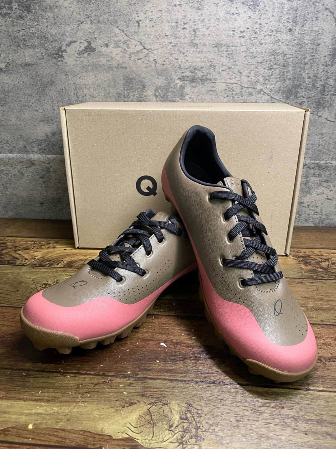 JE434 クオック QUOC GRAN TOURER ビンディングシューズ 2穴 ピンク EU44