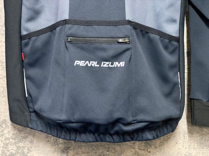 KN814 パールイズミ PEARL iZUMi 長袖 サイクルジャケット グレー M 裏起毛