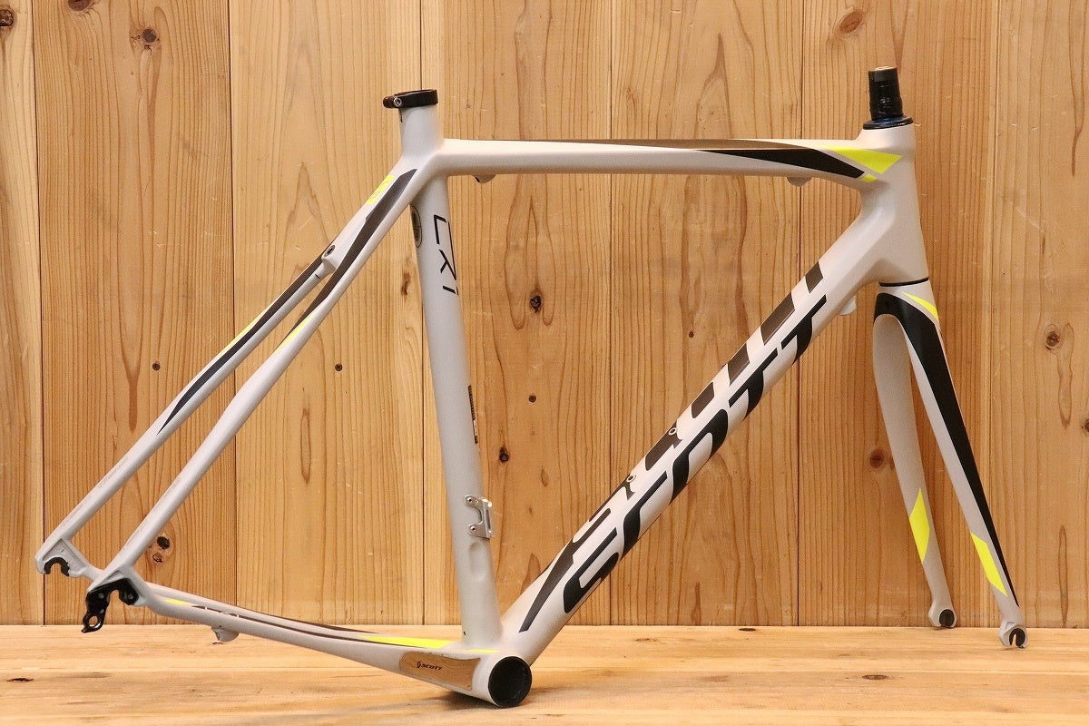 SCOTT CR1 20 サイズ52 一体型ハンドル フレームセット 交渉有り スコット SCOTT CR1 20 2017年モデル M(54)サイズ カーボン ロード
