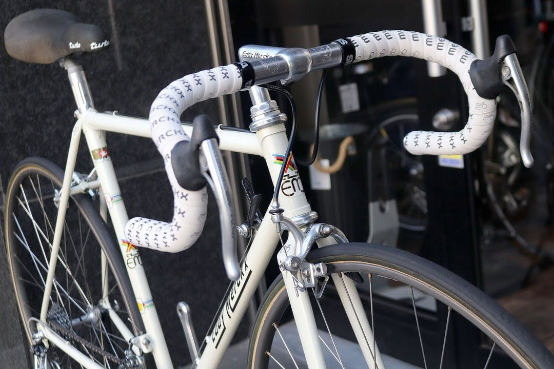 エディ メルクス EDDY MERCKX プロフェッショナル エアロ PROFESSIONAL AERO 1980年代前期 カンパ スーパーレコード 7S コロンバス SL スチール ロードバイク 【東京南麻布店】