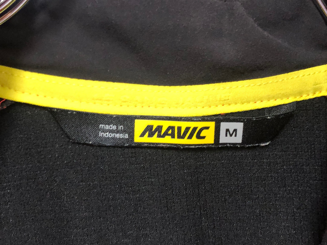 JH285 マヴィック MAVIC 長袖 サイクルジャケット 赤 M