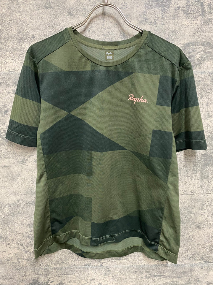 JY094 ラファ Rapha WOMEN'S TECHNICAL T-SHIRT 半袖 Tシャツ レディース 緑 M