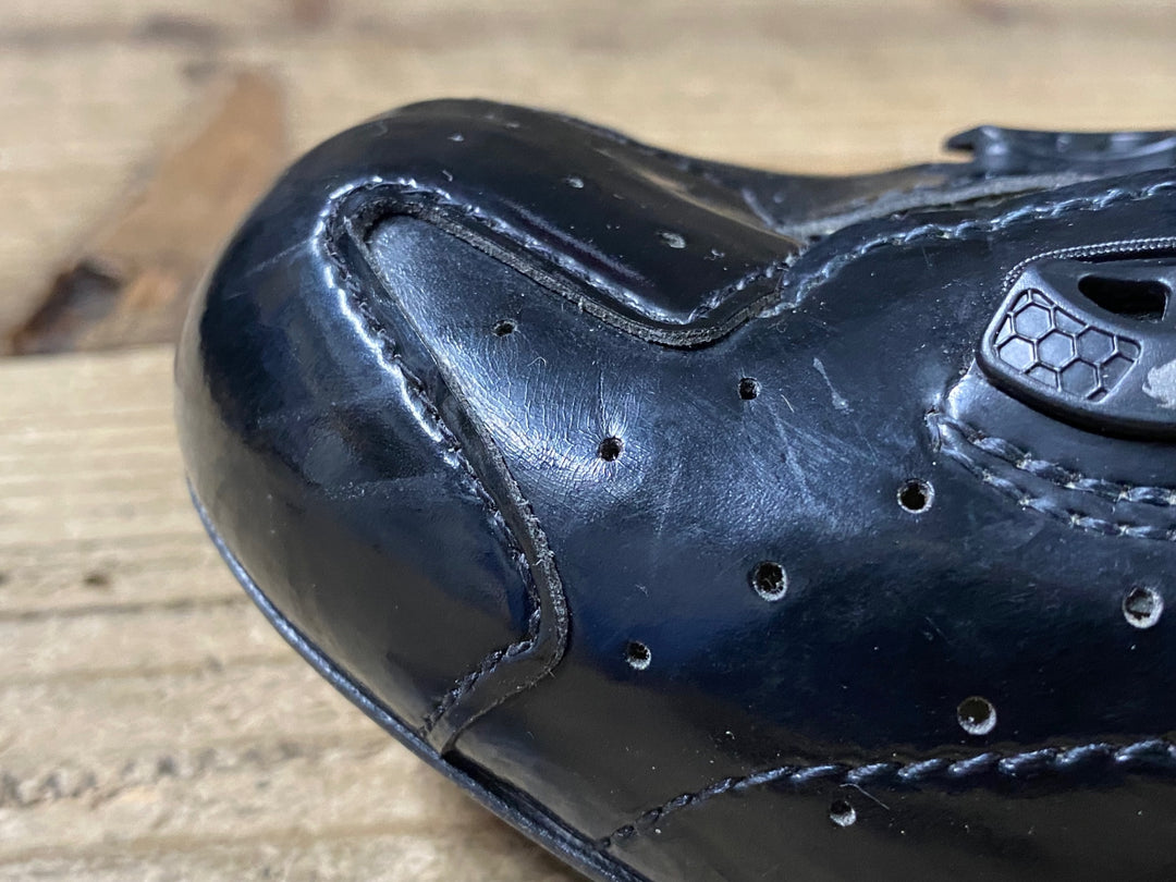 KM086 シディ SIDI WIRE CARBON ビンディングシューズ 黒 EU41 3穴