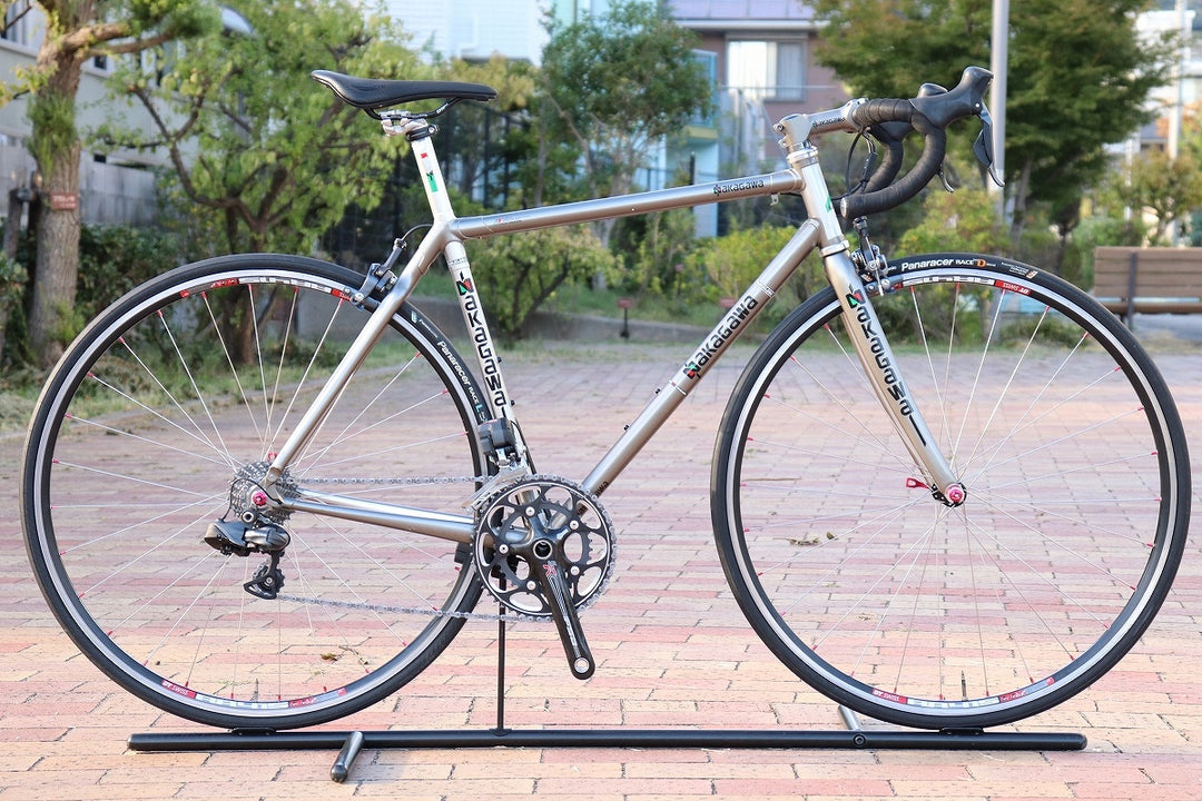 ナカガワ NAKAGAWA プロミネンス PROMINENCE HYBRID シマノ アルテグラ 6770 MIX DI2 10S クロモリ カーボン ロードバイク 【芦屋店】