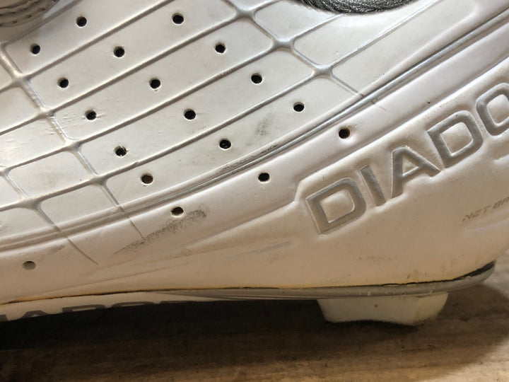 JY595 ディアドラ DIADORA VORTEX PRO ビンディングシューズ BOA 3穴 白 EU42.5