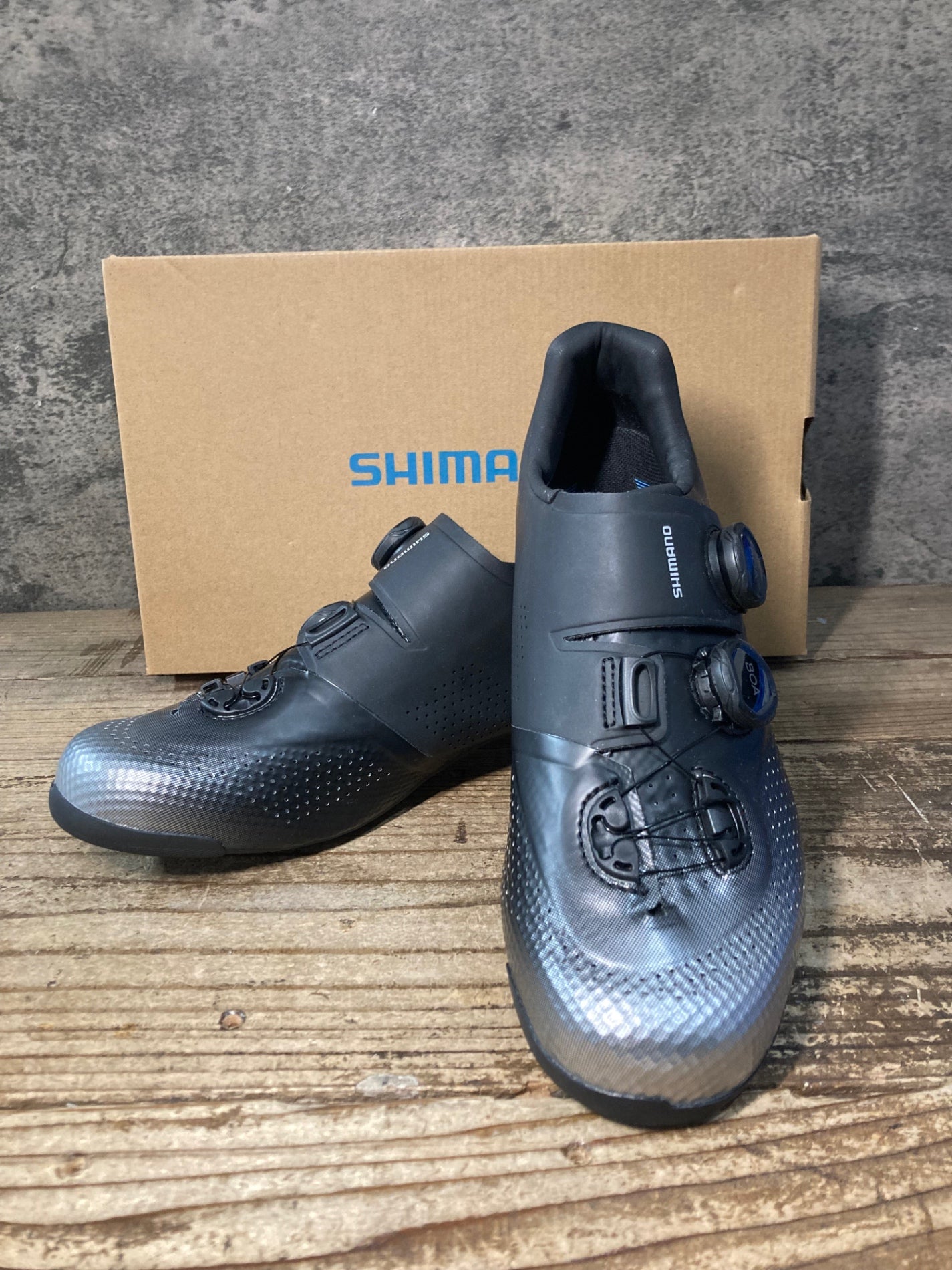 JY067 シマノ SHIMANO RC7 SH-RC702M L01 ビンディングシューズ EU43