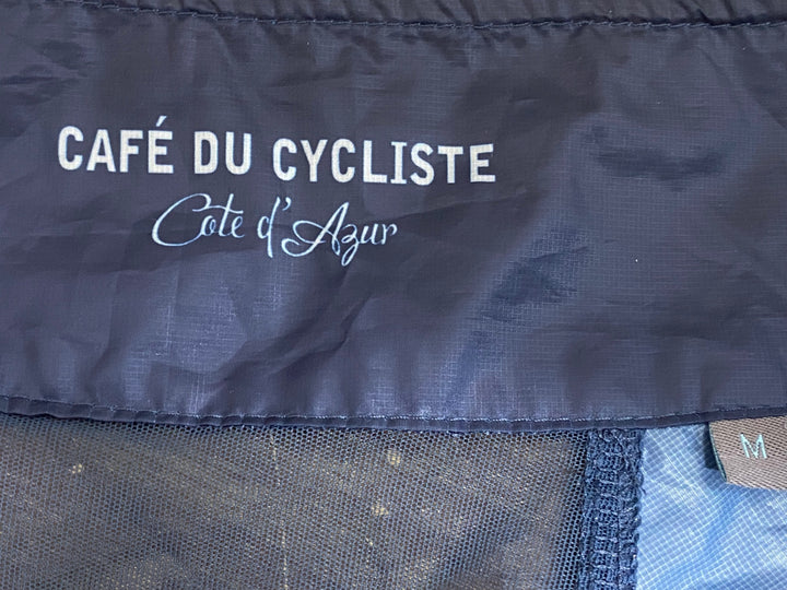 JV279 カフェドシクリステ Cafe du Cycliste Petra Jacket Men 長袖 ウィンドブレーカー 紺 M