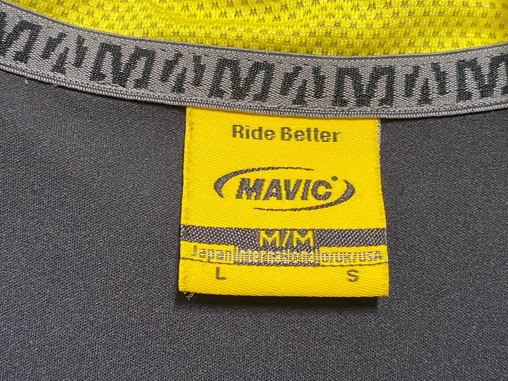 KD783 マヴィック MAVIC サイクルベスト ジレ 黒 L