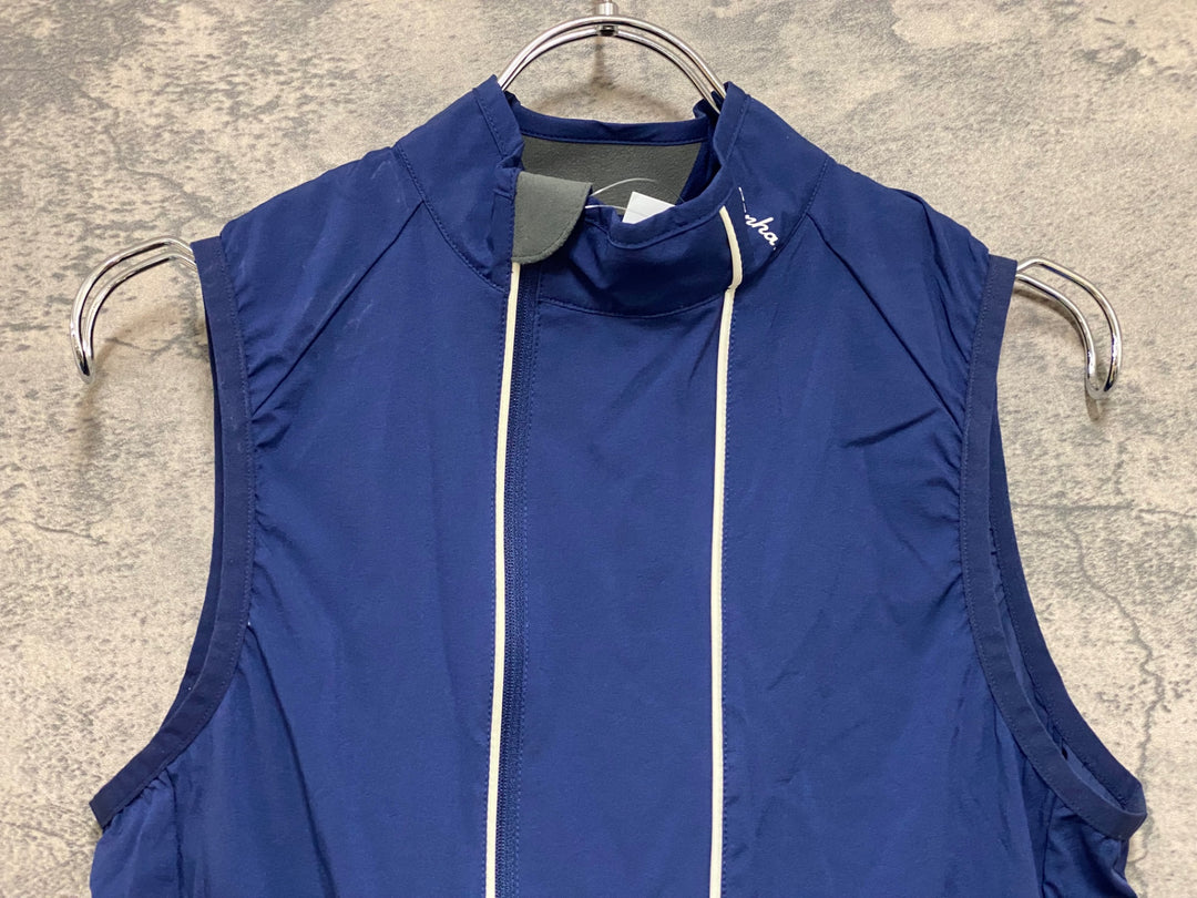 JN310 ラファ Rapha CLASSIC GILET サイクルベスト ジレ 紺 XS 汚れ、一部劣化