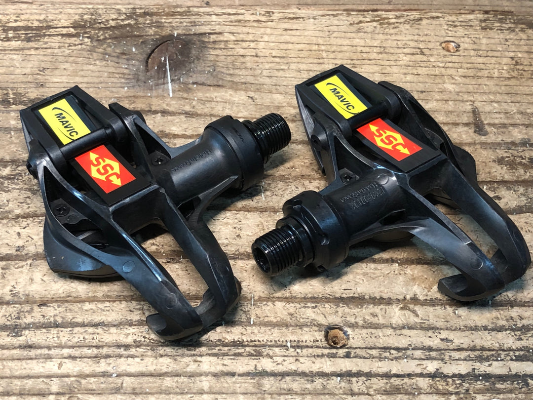 JE791 マヴィック MAVIC ゼリウム ZXELLIUM SLR ビンディングペダル スチールシャフト