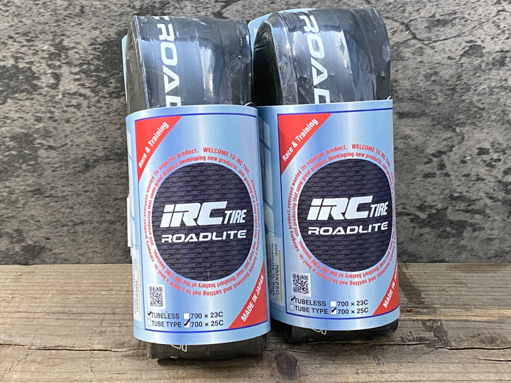 JY905 IRC ROAD LITE クリンチャー タイヤ 700×25C 2本セット