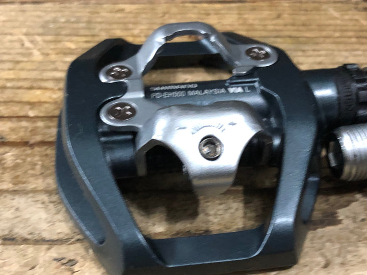 KE584 シマノ SHIMANO PD-EH500 ビンディングペダル SPD 片面フラット