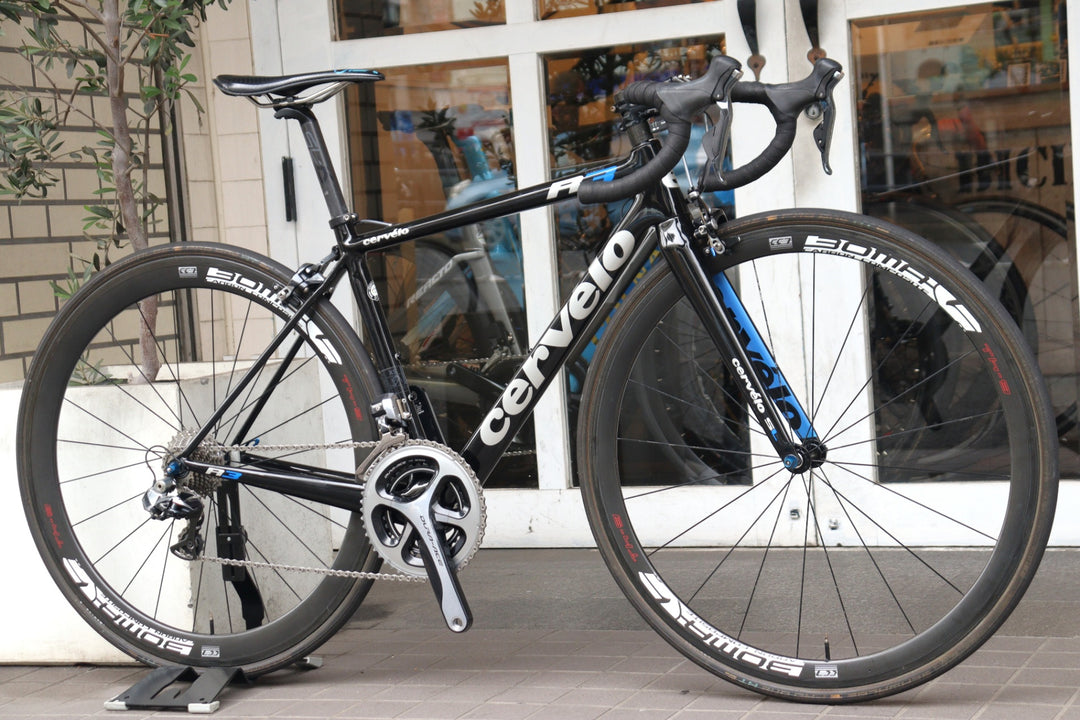サーヴェロ CERVELO R3 2014モデル XSサイズ シマノ デュラエース 9070 Di2 11S カーボン ロードバイク TH-9 【横浜店】