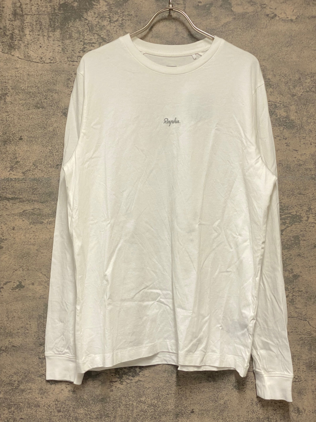 KA619 ラファ Rapha MEN'S LONG SLEEVE COTTON T-SHIRT 長袖 Tシャツ 白 M