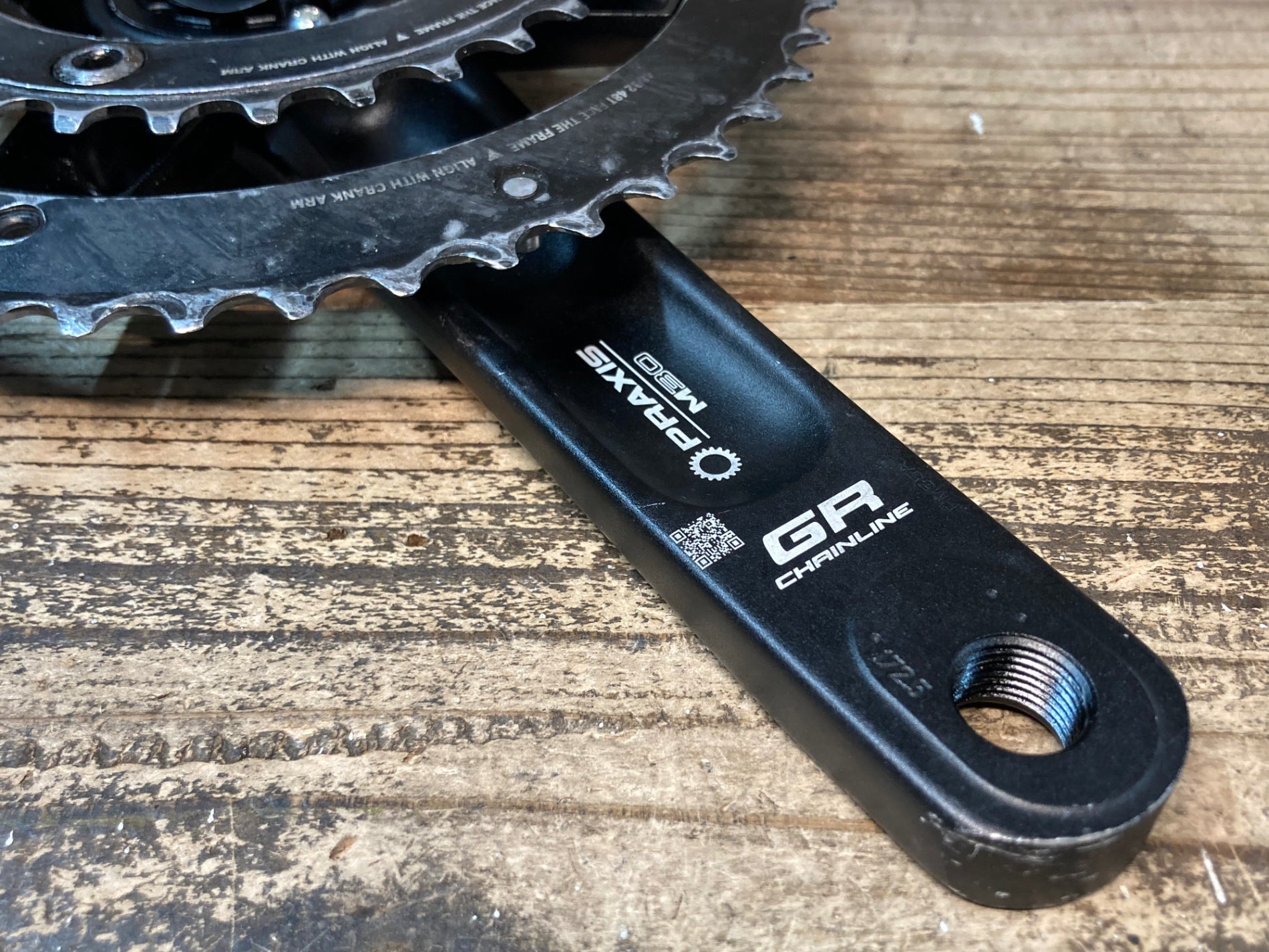 JE852 プラクシスワークス PRAXISWORKS ALBA-GR クランクセット