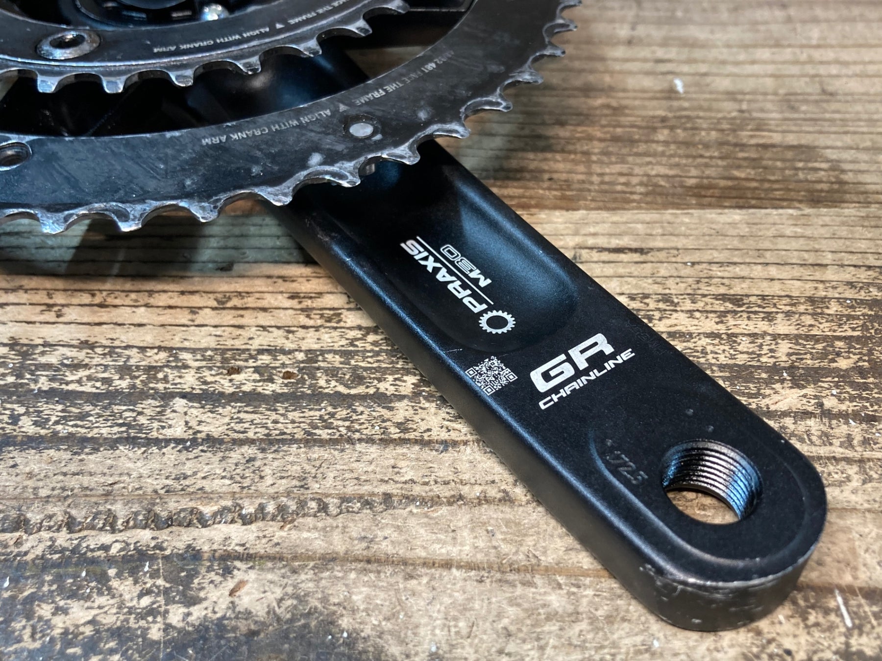 JE852 プラクシスワークス PRAXISWORKS ALBA-GR クランクセット