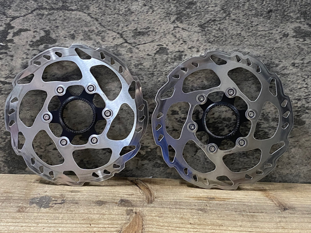 JV343 シマノ SHIMANO SM-RT70-S ディスクブレーキローター Φ160 2枚セット 1.8mm