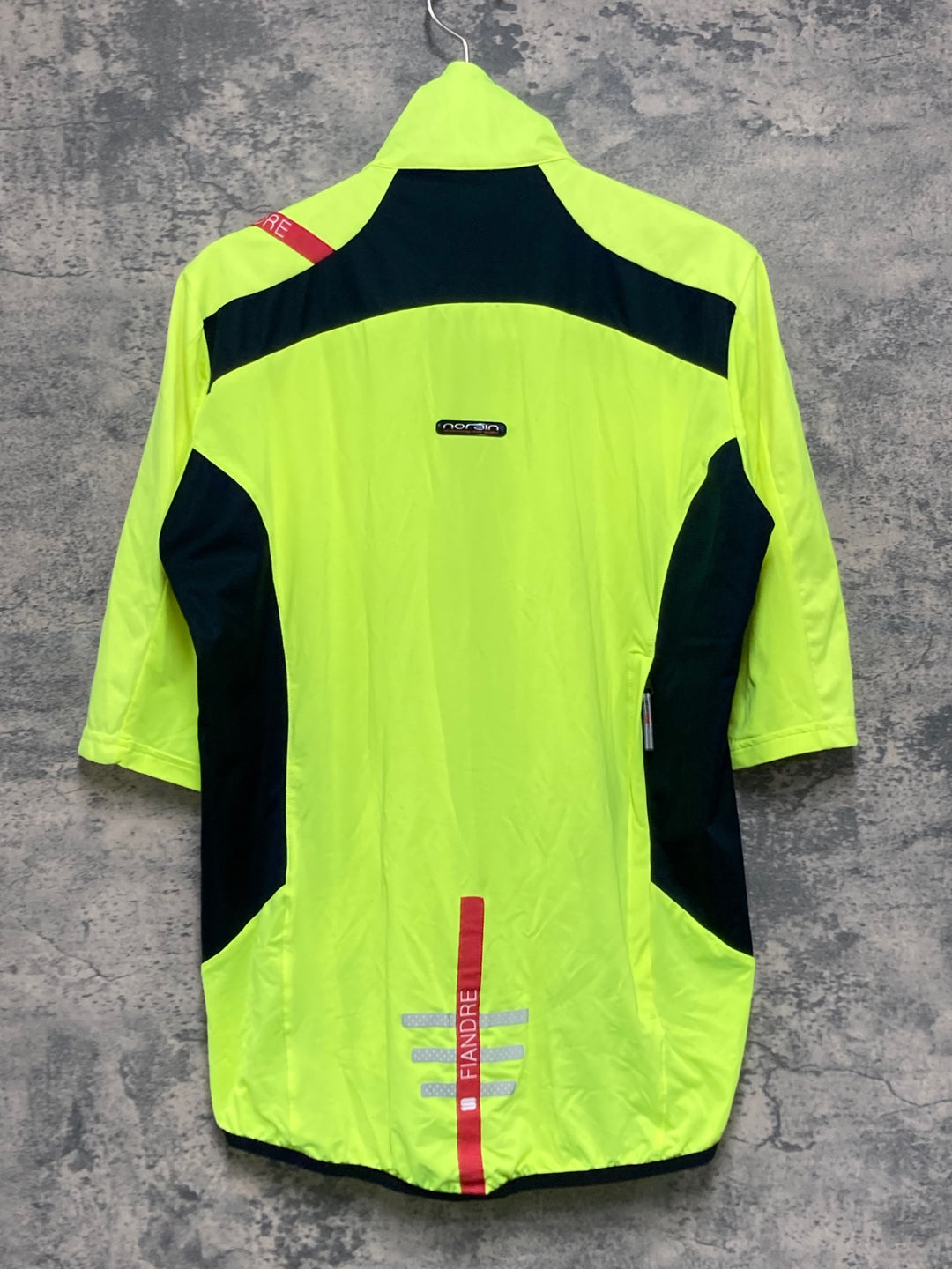 KJ823 スポーツフル sportful 半袖 サイクルジャージ 黃 黒 L