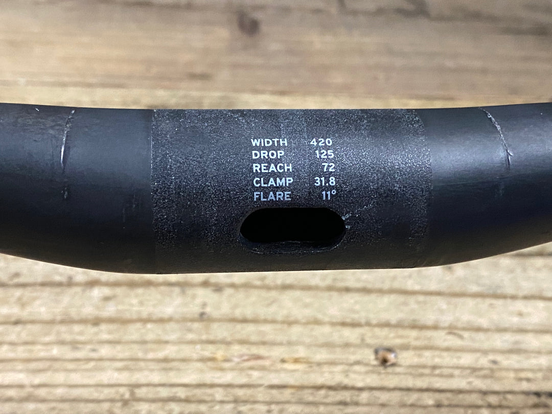 KK376 ジャイアント GIANT コンタクト CONTACT SLR カーボン ドロップハンドル 420mmエンドC-C Φ31.8 フレア11°