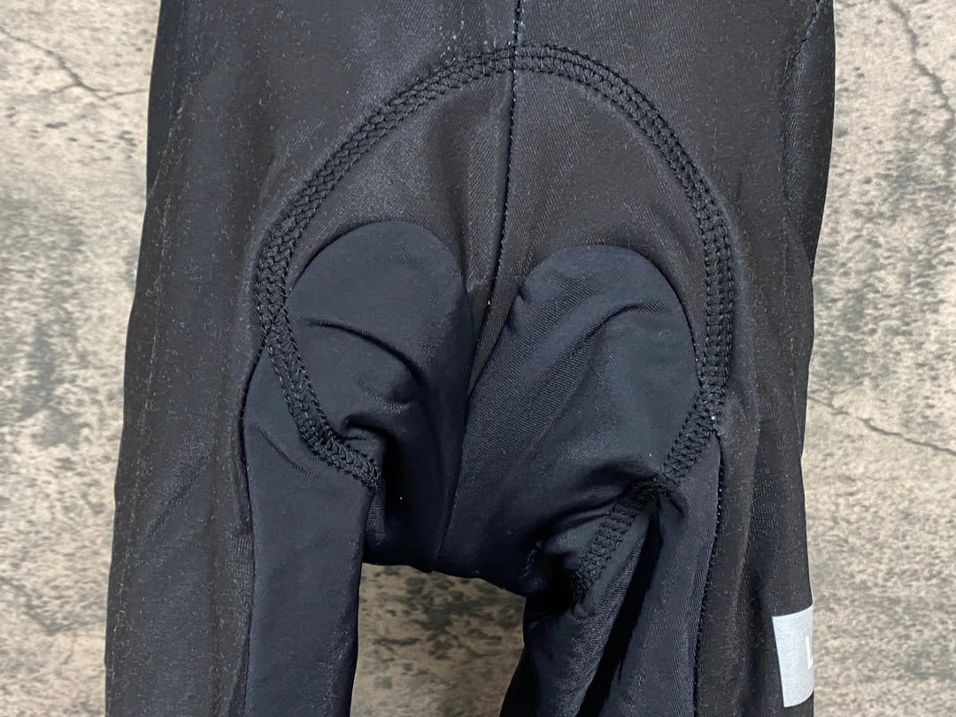 JV210 カステリ CASTELLI ビブタイツ 黒 赤 M 裏起毛 3T