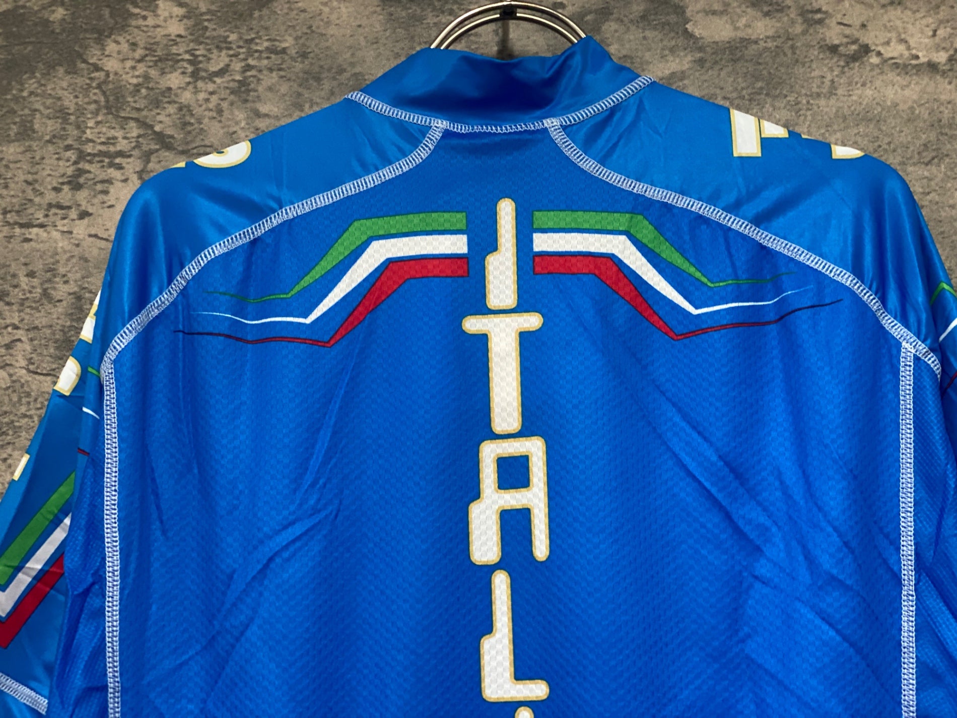 JV540 スポーツフル sportful 半袖 サイクルジャージ 青 L ITALIA